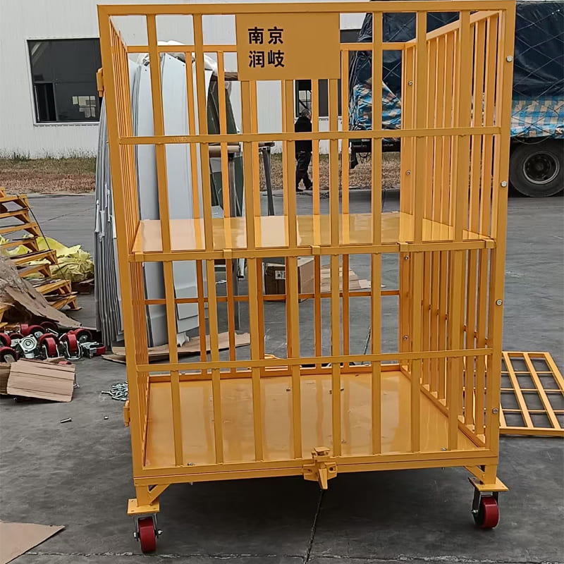 润岐承接通辽某风电科技有限公司牵引款重型物流笼车项目顺利交付